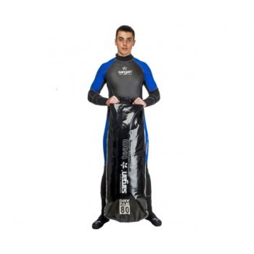 Гермомешок САРГАН УРАЛ 2.0, Tarpaulin 80 л черный