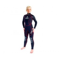 Гидрокостюм для дайвинга SARGAN Nero 2.0 Long lady 5 mm
